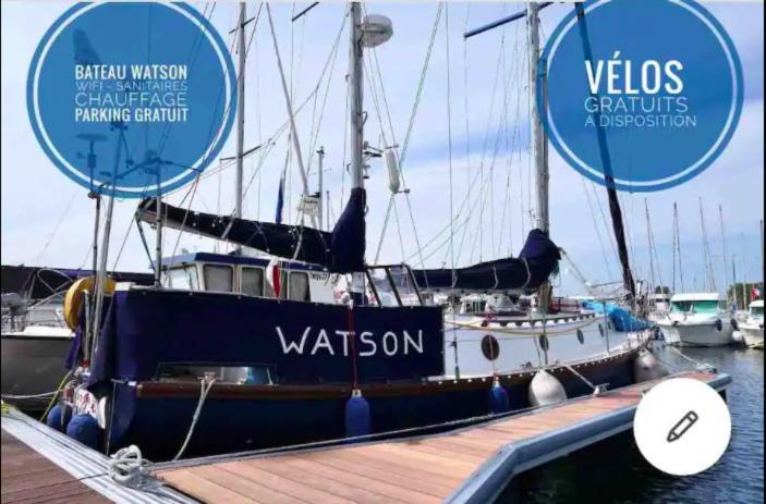 Bateau Watson Accueillant & Chaleureux Hotell Ouistreham Eksteriør bilde